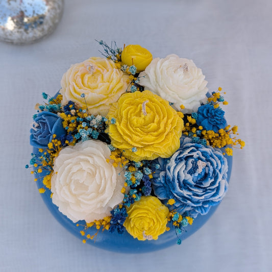 Floral Serenity - Scented Soy Candles