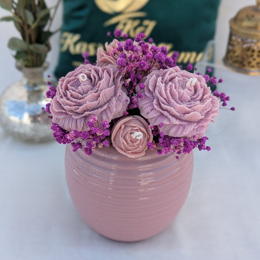 Amber Glow - Scented Soy Candles