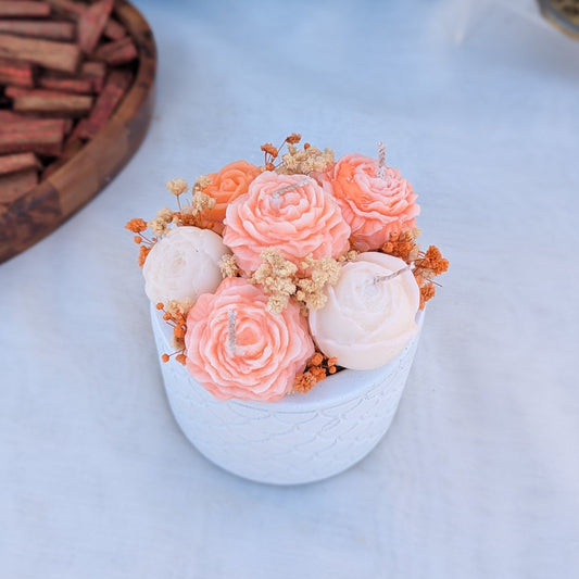 Mini bouquet - Bougies Soja parfumée