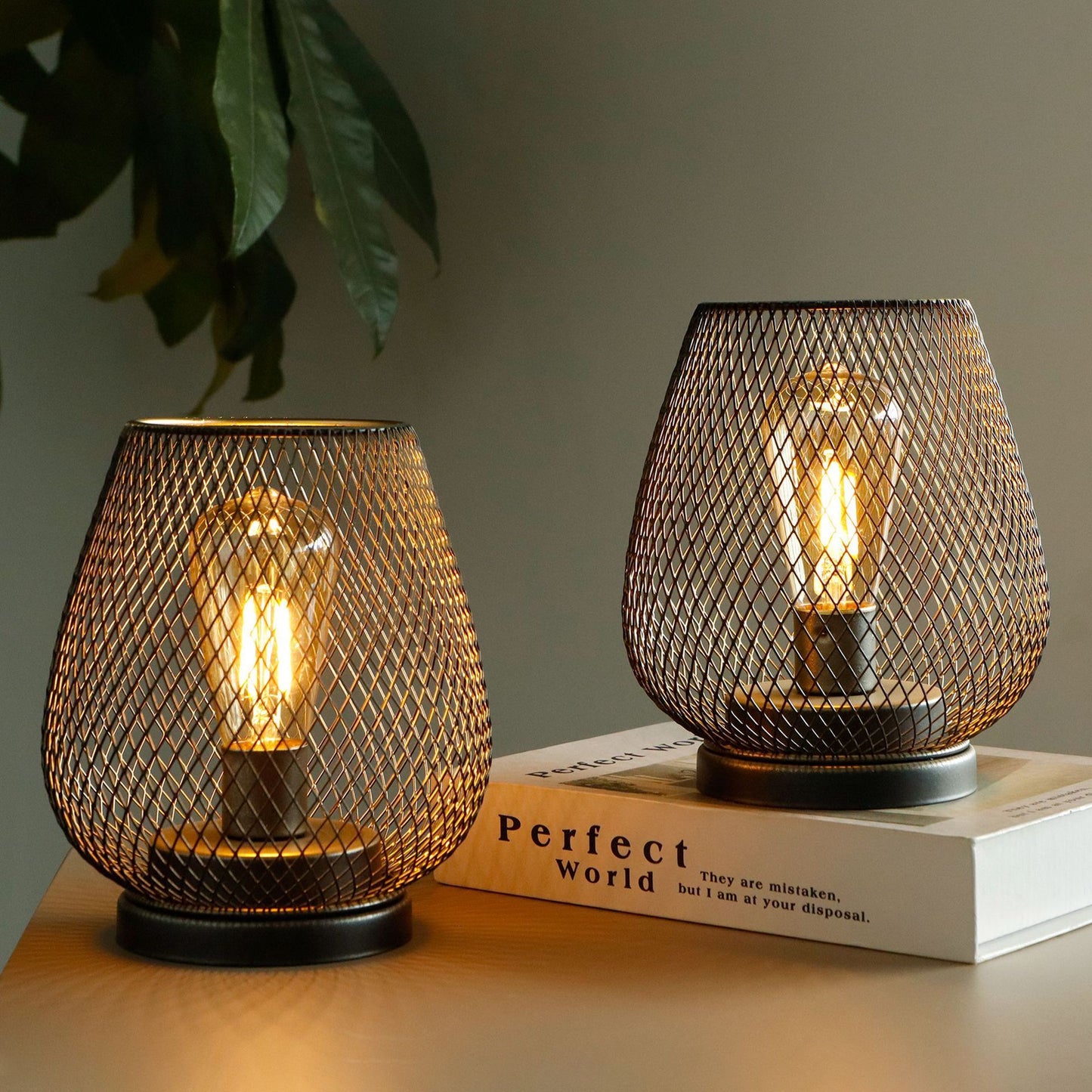 NetLume — Lampe Fer Filet Ambiante