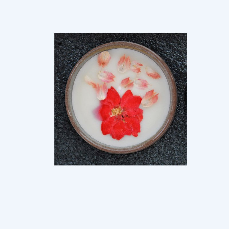 FloralCup Candle