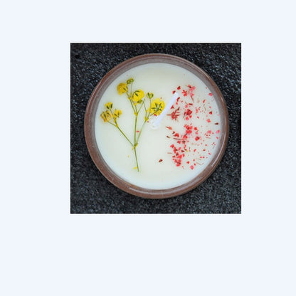 FloralCup Candle