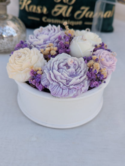 Eternelle de rose - Bougies Soja parfumée