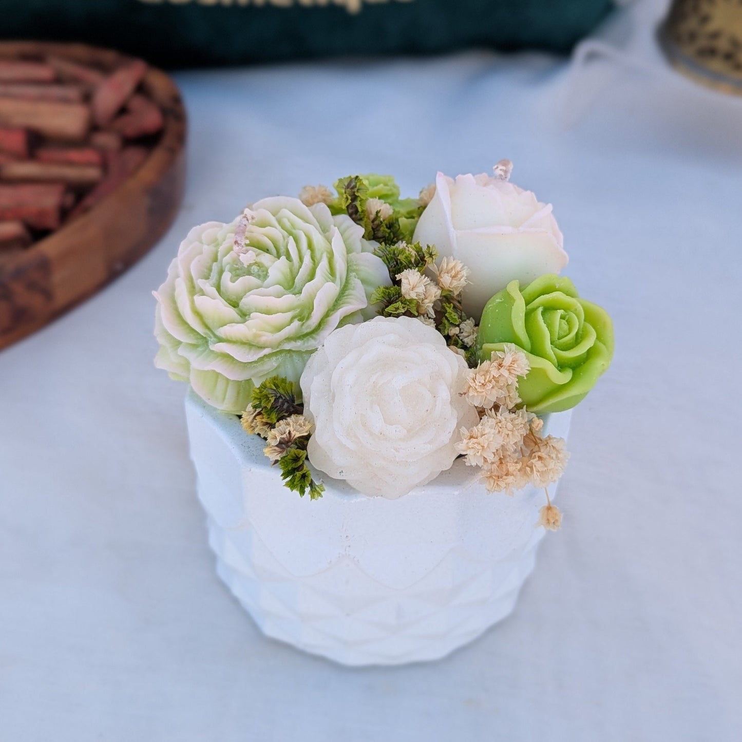 Mini bouquet - Bougies Soja parfumée