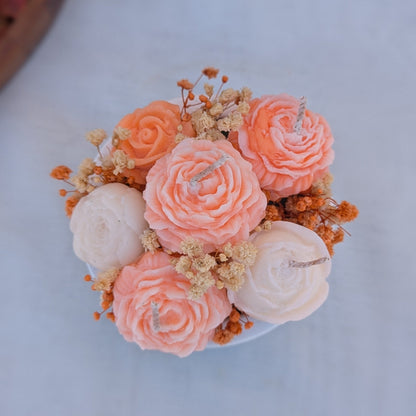 Mini bouquet - Bougies Soja parfumée