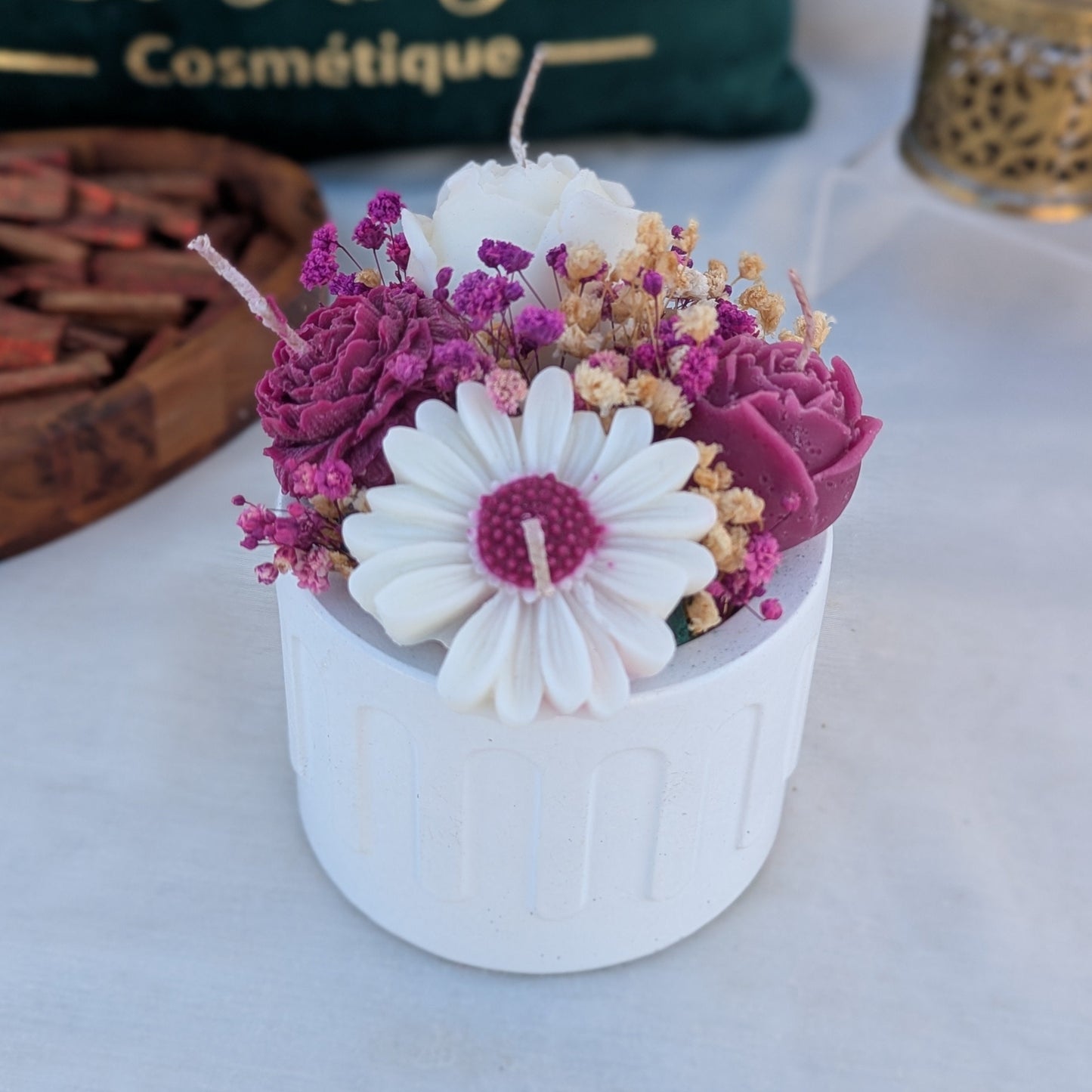 Mini bouquet - Bougies Soja parfumée