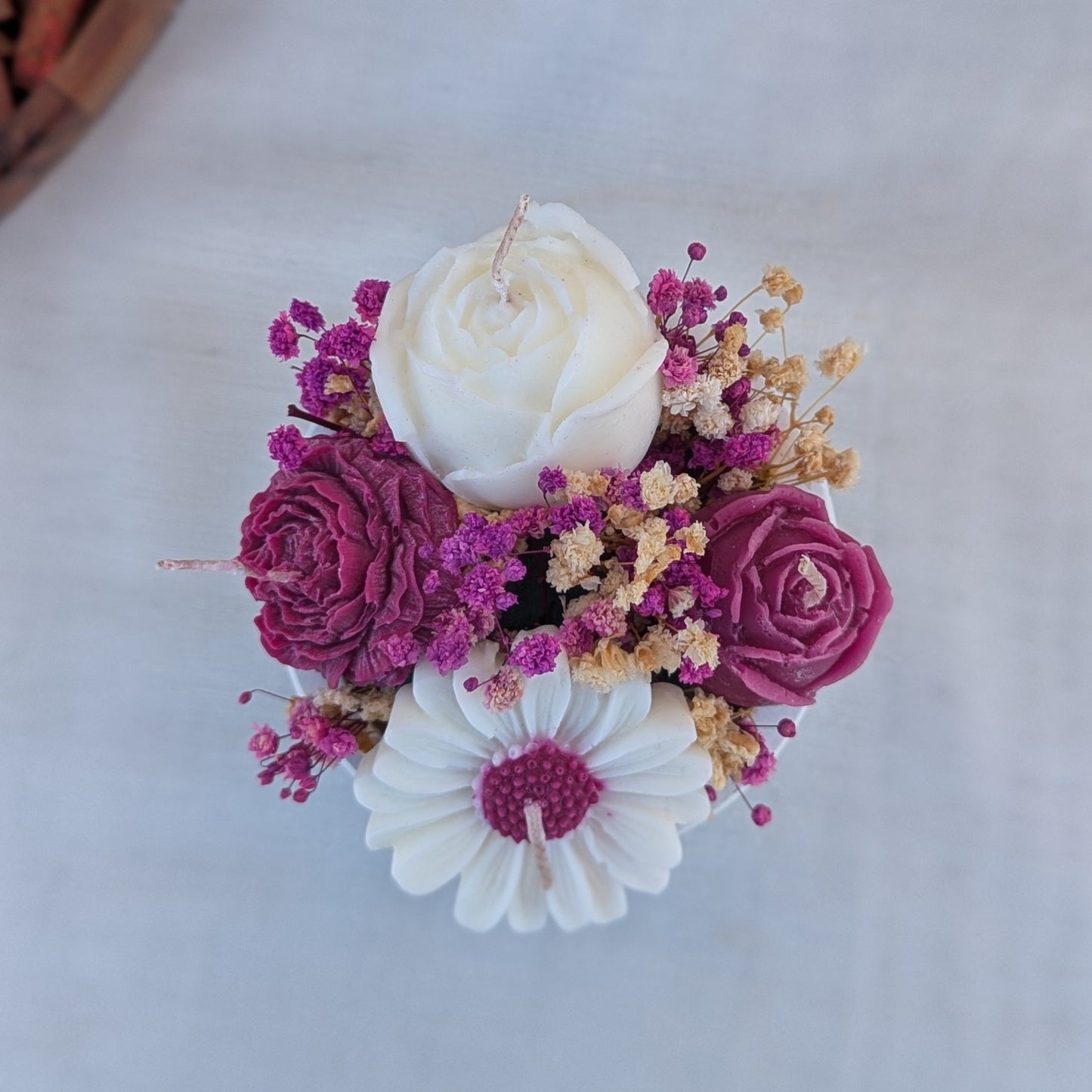 Mini bouquet - Bougies Soja parfumée