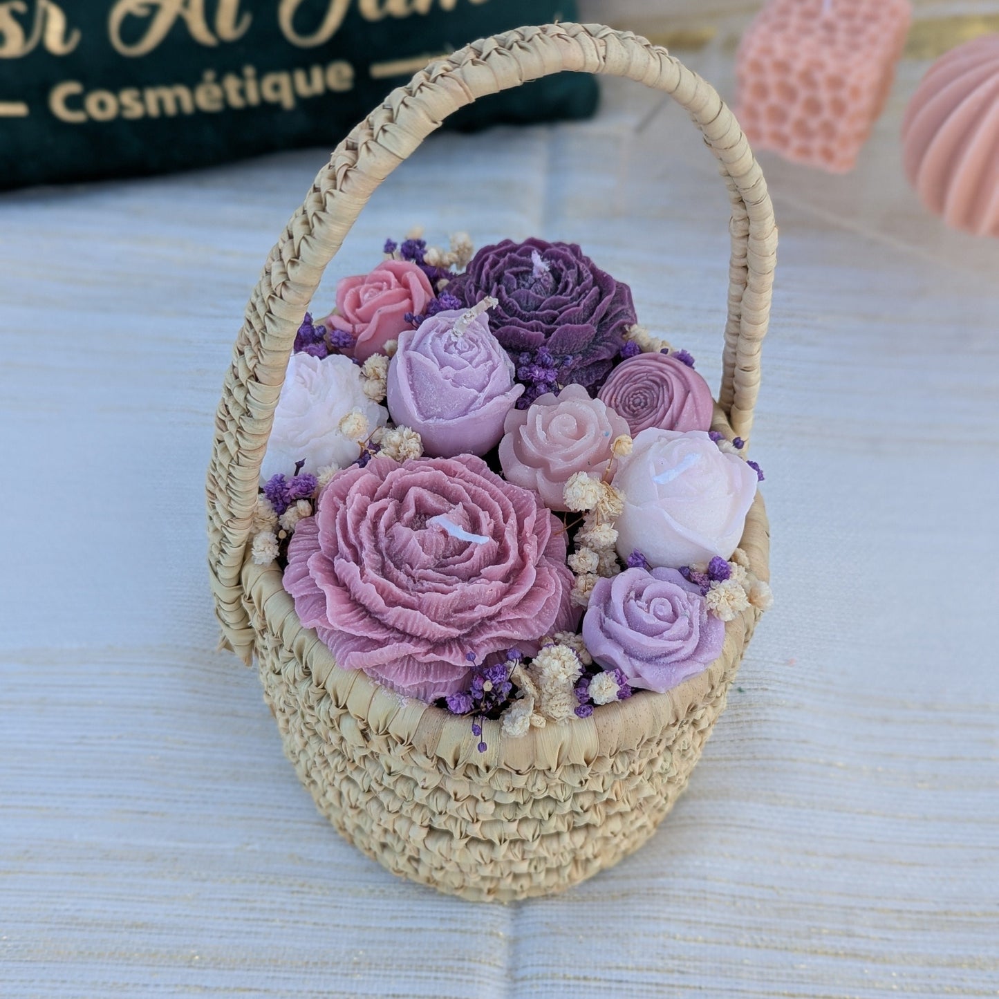 Panier de Velours - Bougies Soja parfumée