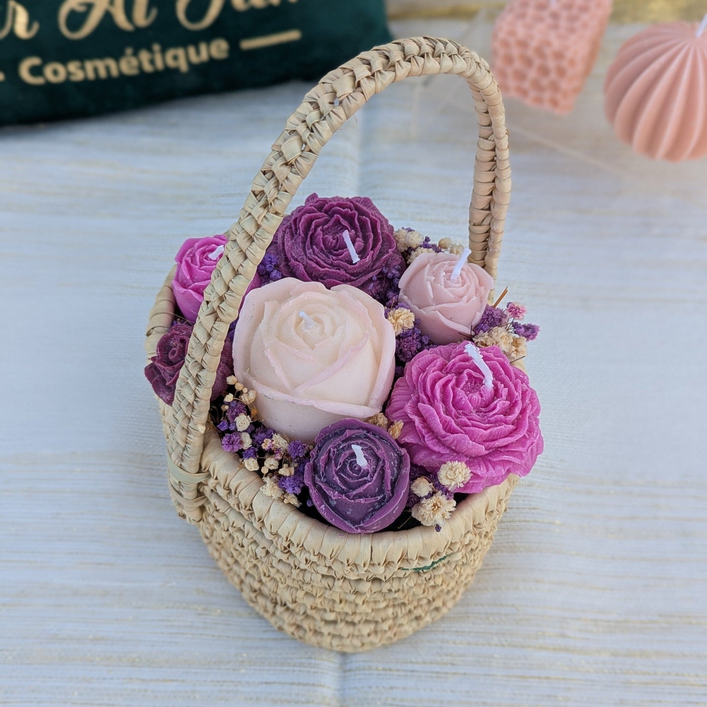 Panier de Velours - Bougies Soja parfumée
