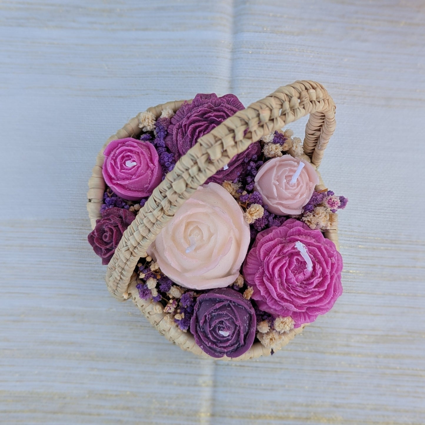 Panier de Velours - Bougies Soja parfumée