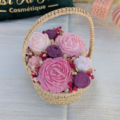 Panier de Velours - Bougies Soja parfumée