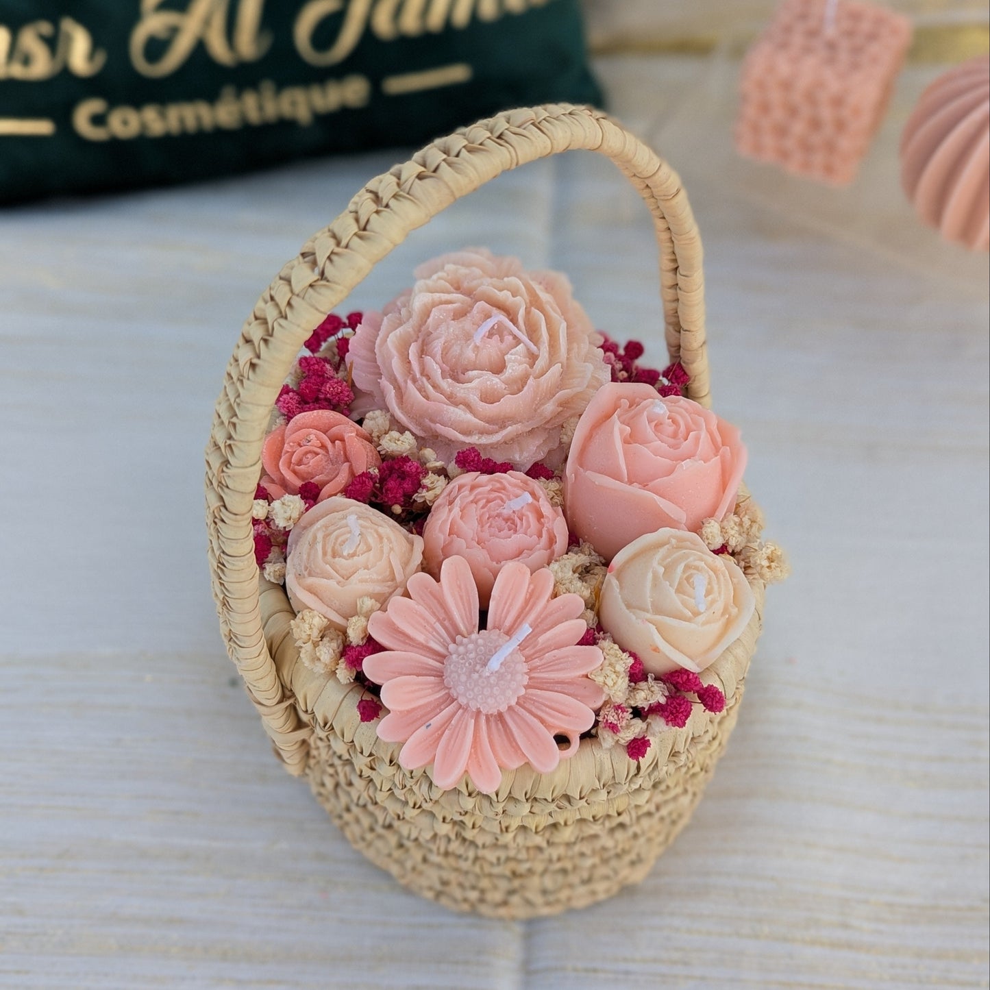 Panier de Velours - Bougies Soja parfumée