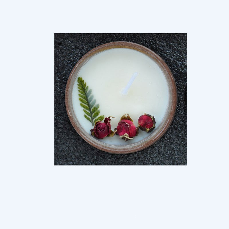 FloralCup Candle