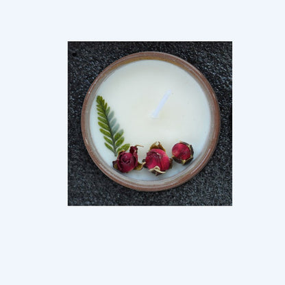 FloralCup Candle