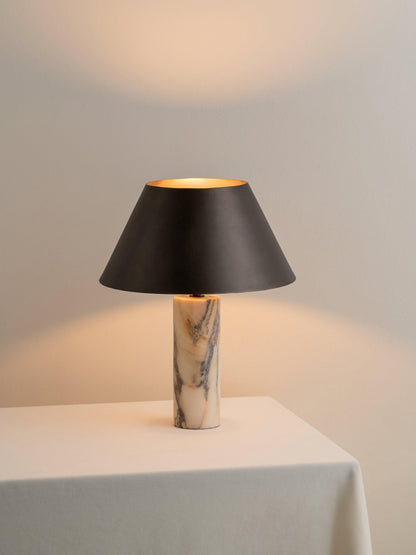 Lampe de Table Marble Elegance™ – Design Minimaliste