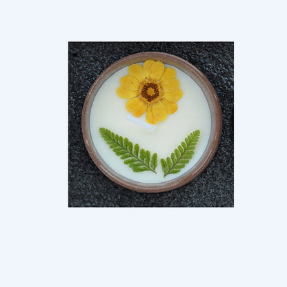 FloralCup Candle